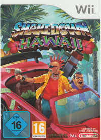 Shakedown: Hawaii PAL Wii PAL box art